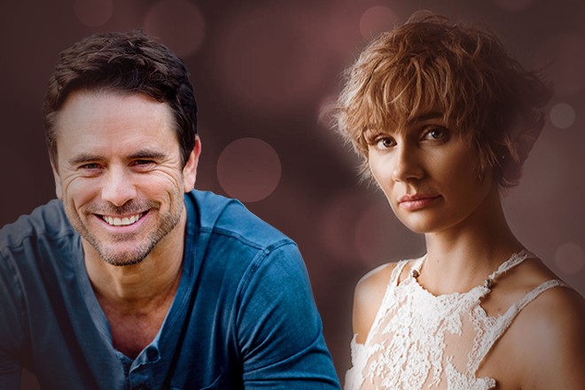 Charles Esten and Clare Bowen