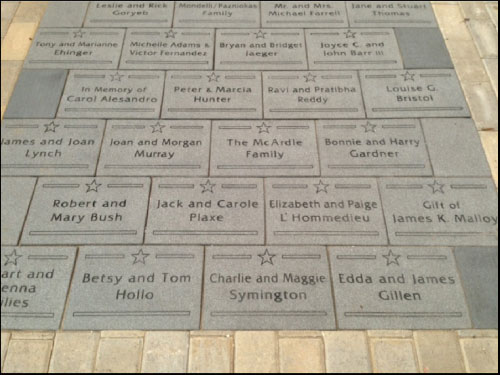 Donation Pavers, bricks with engraved names