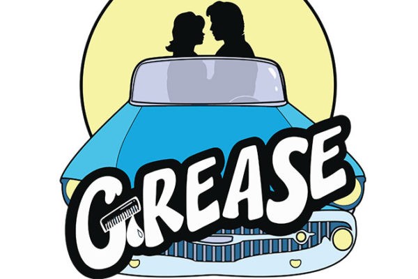 Grease Logo Bluecar