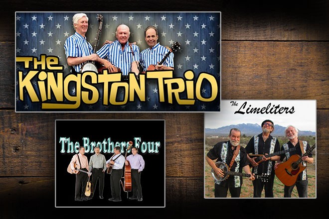 The Kingston Trio with The Brothers Four and The Limeliters