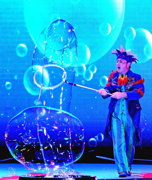 B - The Underwater Bubble Show
