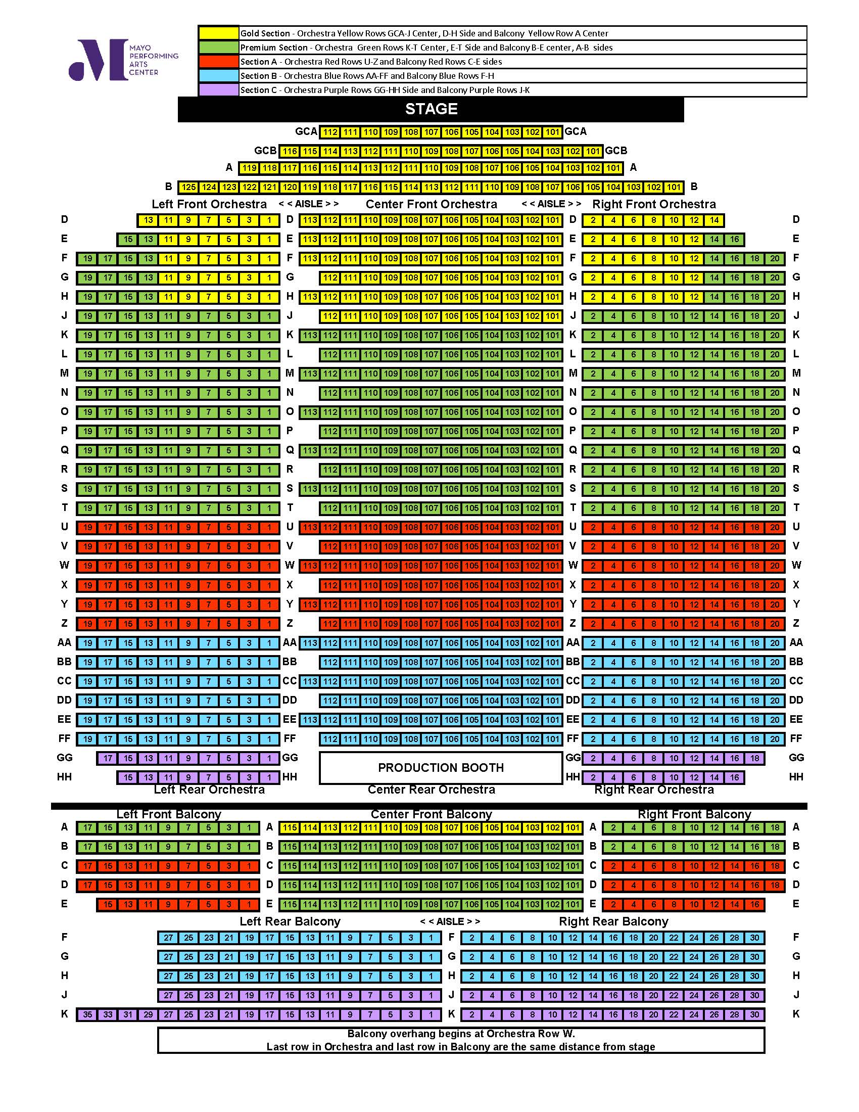 Seating Chart