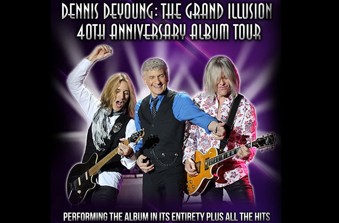 Dennis DeYoung: The Grand Illusion 40th Anniversary Album Tour -POSTPONED
