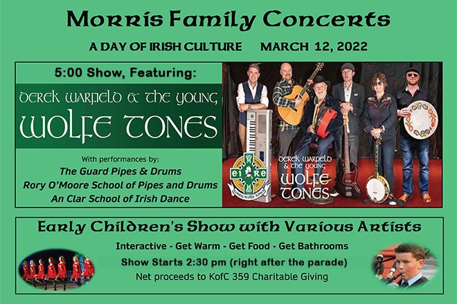 Morris Family Concerts: A Day Of Irish Culture