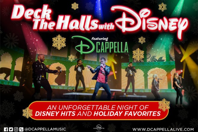 Deck the Halls with Disney featuring DCappella