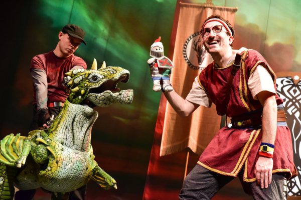 lizard puppet