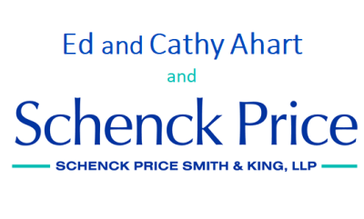 Ed and cathy ahart and schenck price logo