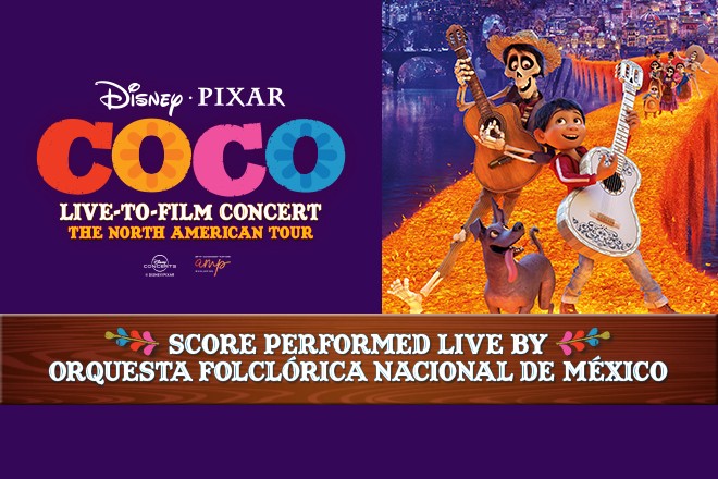 Coco Live-to-Film Concert - Mayo Performing Arts Center