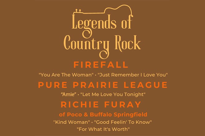 Legends of Country Rock: Firefall, Pure Prairie League and Richie Furay ...