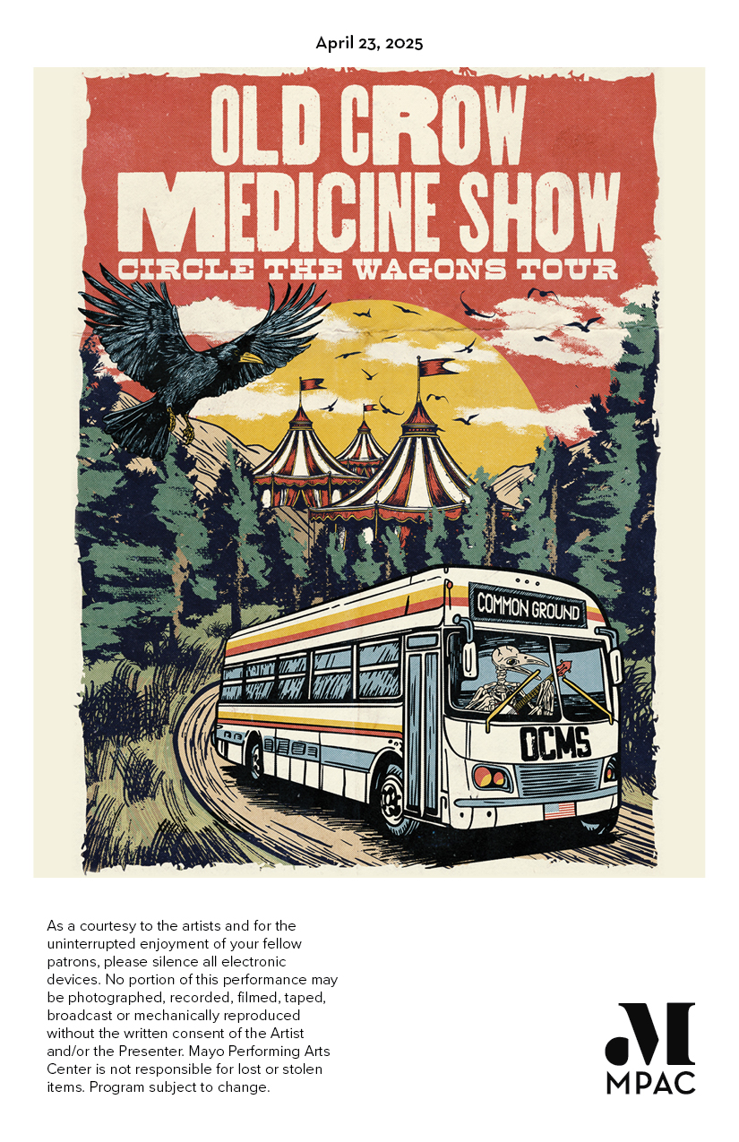 Old Crow Medicine Show program cover