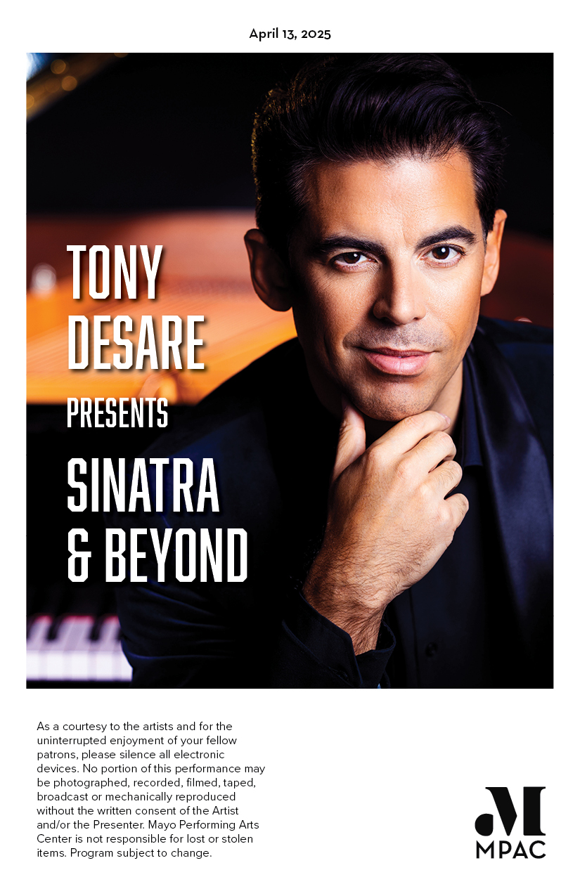 Tony Desare program cover