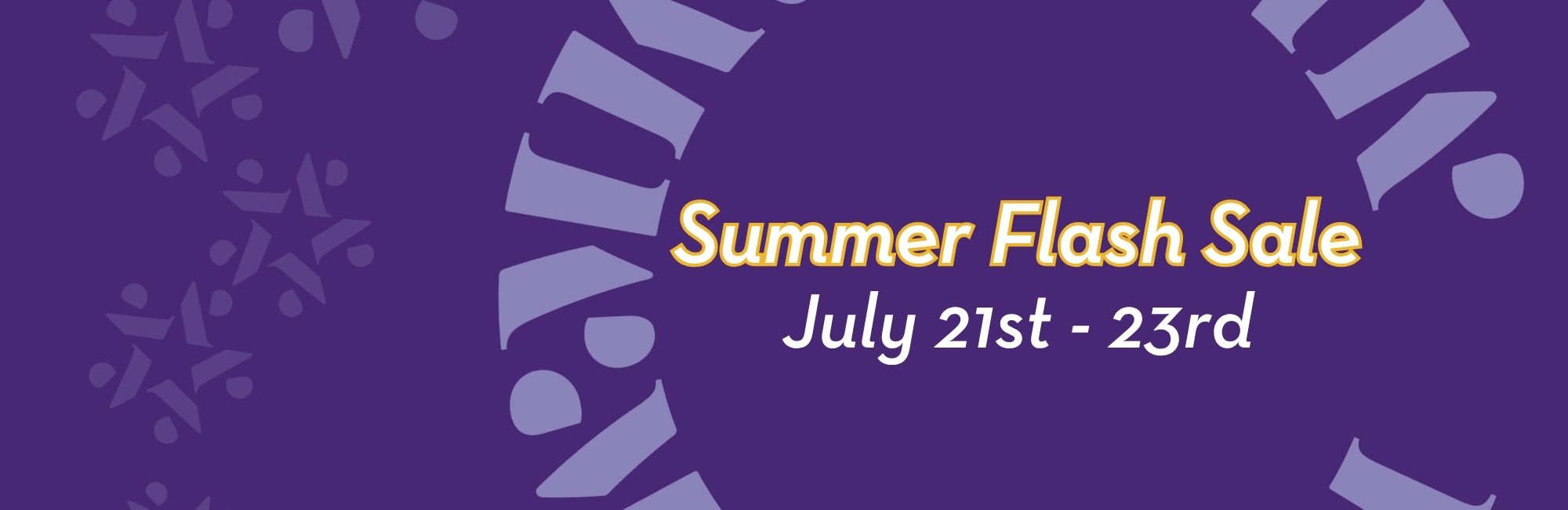 Summer Flash Sale 2025