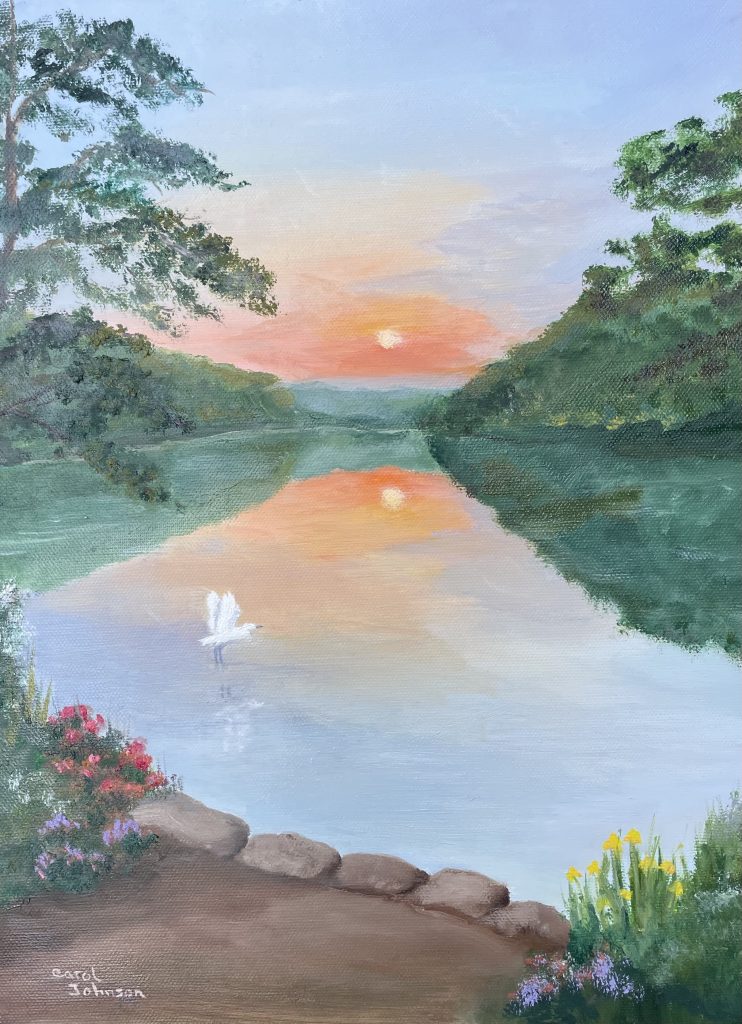 Caroljohnsonsunsetspeedwelllake