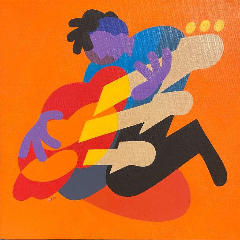 Haley Potter Vibrato Ii Acrylics 2024 12x12
