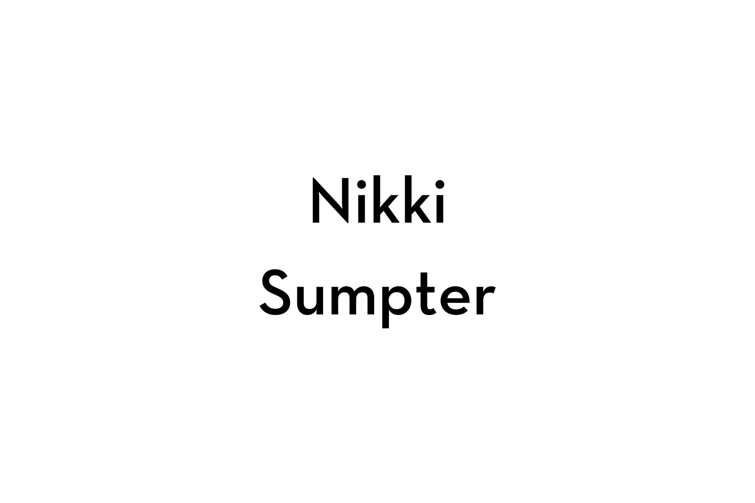 6. Sumpter