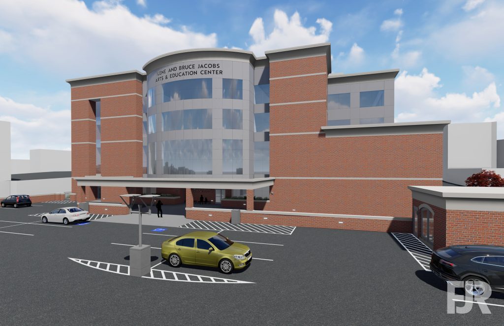 4. View Of Upper Staff Parking Deck