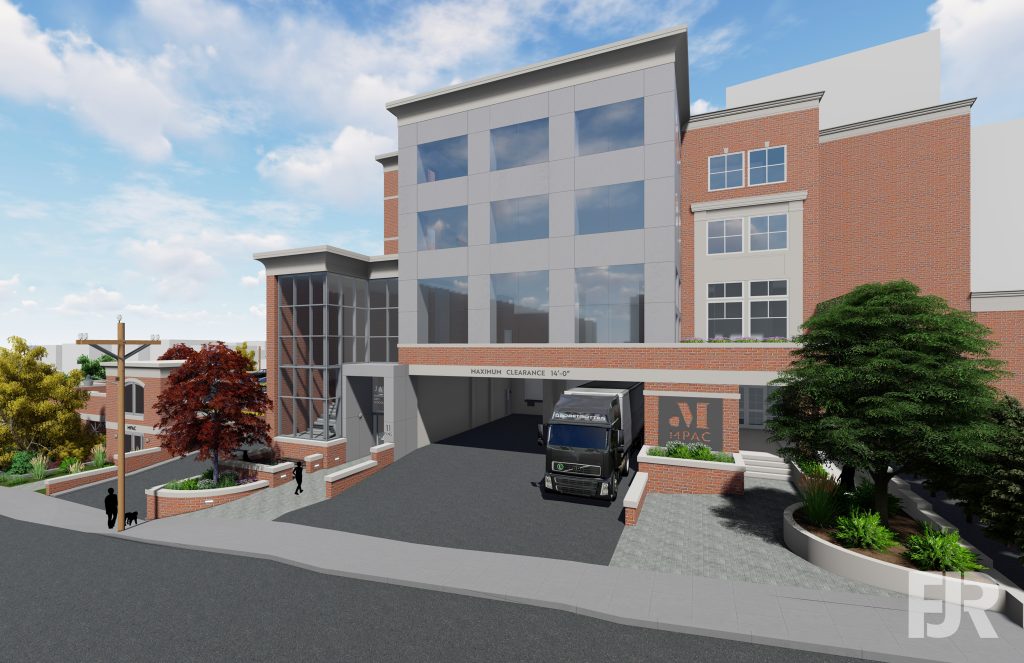 7. View From Pine St (loading dock)
