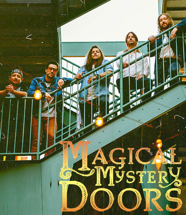 樹宮ページ Magical Mystery Doors - Beatles, Zeppelin, Doors Tribute - Mayo
